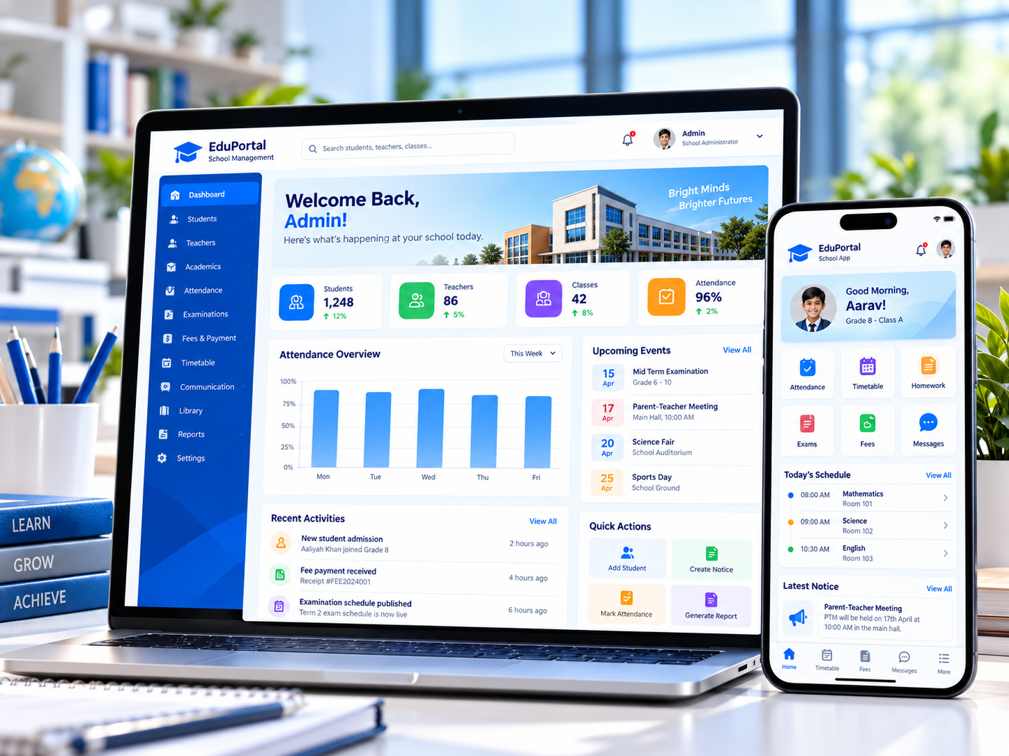 Android business application on mobile devices